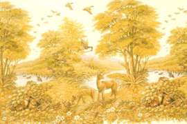 Tafelzeil Bos tafereel 3