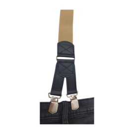 Hendrik Gold bretel beigè ( 4 clips )