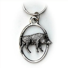 Sleutelhanger wild Zwijn