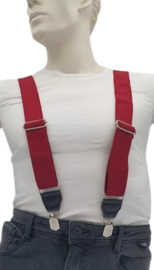 Hendrik bretel rood ( 4 clips )