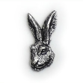 Tinnen speldje/pin Haas