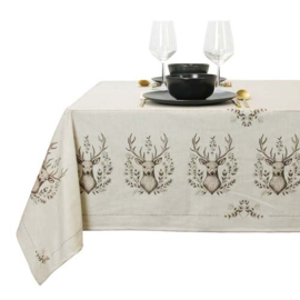 Tafelkleed kerst Hert