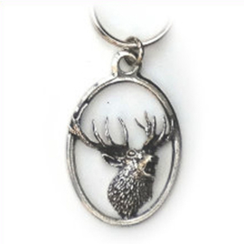 Sleutelhanger Edelhert burlend