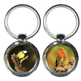 Sleutelhanger Koolmees - Roodborstje
