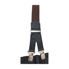 Hendrik Gold bretel Bruin  ( 4 clips )
