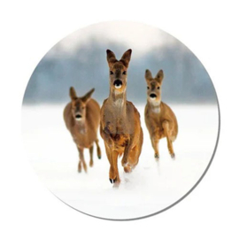 Ronde onderzetter sprong Reeën