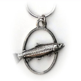 Sleutelhanger Zalmforel