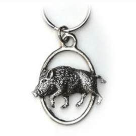 Sleutelhanger wild Zwijn