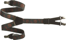 Hendrik Gold bretel Paisley bordeaux ( 4 punts )