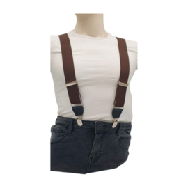 Hendrik Gold bretel Bruin  ( 4 clips )