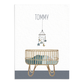 Geboortekaart Tommy