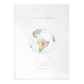 Geboortekaart Cato