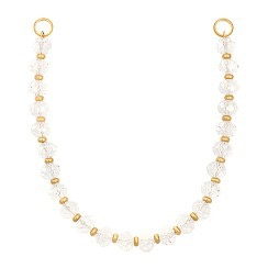 Ketting Bliss Crystal goudkleurig