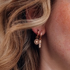 Oorring Elegance Rose kleur