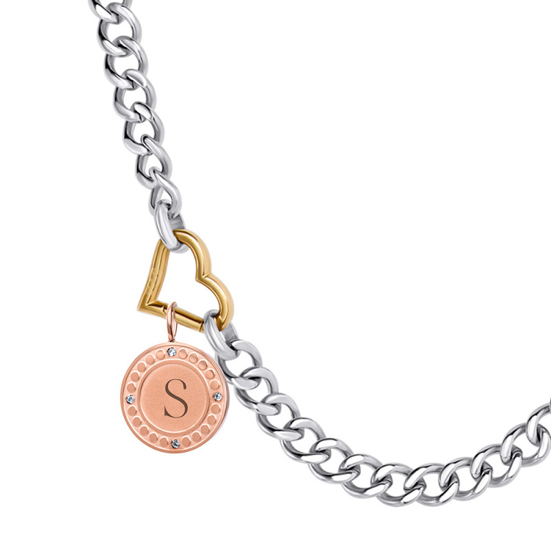 Hanger Zirconia Round Rosé