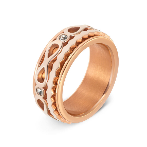 Samengestelde iXXXi ring Infinite Sol Rosé