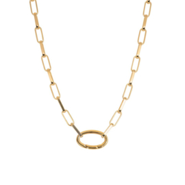 iXXXi Jewelry Necklace Square Chain Gold