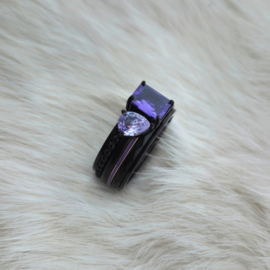 Samengestelde iXXXi Ring Romance Tanzanite