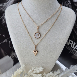 Ketting Forever Heart Rosé