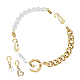 Samengestelde armband Dawn Goud