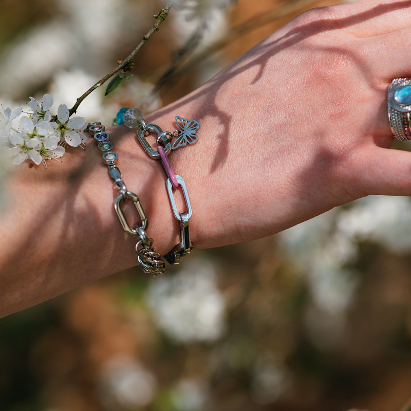 Samengestelde armband Guusje Zilver