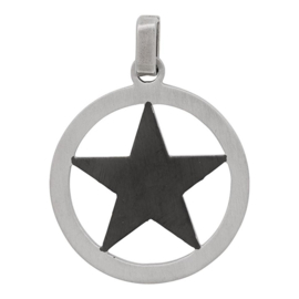 iXXXi MEN Ketting Star Black Mat