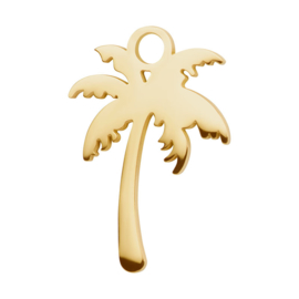 iXXXi Jewelry Charm Palm Tree Goudkleurig