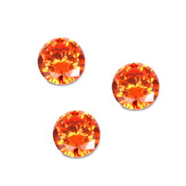 iXXXi Jewelry CreARTive Zirconia Stone Orange