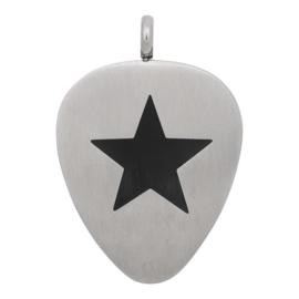 iXXXi Men Plectrum Star Leather Ketting