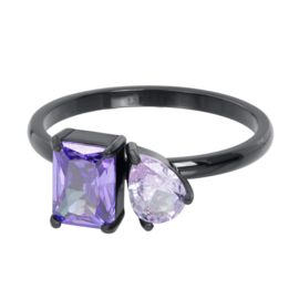 Vulring Romance Tanzanite Zwart