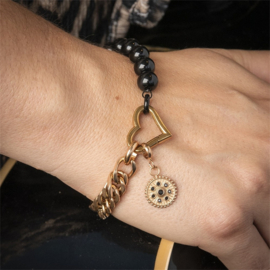 Samengestelde armband Ellis Rosé
