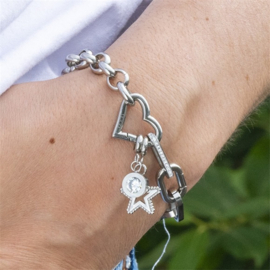 Samengestelde armband Fortunati Zilver