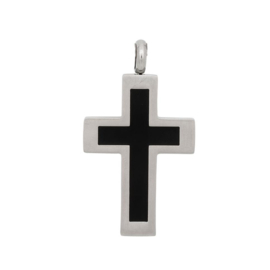 iXXXi Men Jewelry Chain Cross Ketting Zilver/Goudkleurig