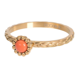 iXXXi Jewelry Vulring Inspired Coral Gold
