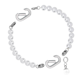 Samengestelde armband Daria Zilverkleurig