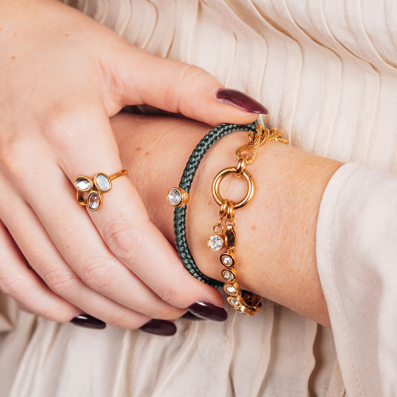 Samengestelde armband Feija Goud