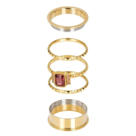 Samengestelde ring Classic Goud