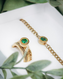 Samengestelde iXXXi Creartive Emerald Set Goudkleurig