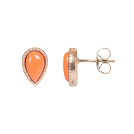 iXXXi Jewelry Ear Studs Coral Rosé