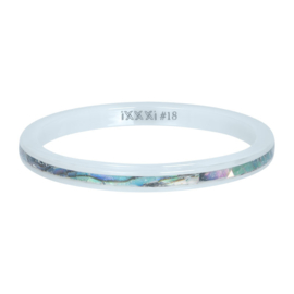iXXXi Jewelry Vulring Ceramic Amber Shell 2mm