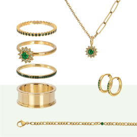 Lucia Emerald Set