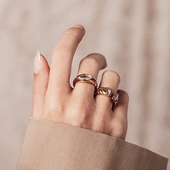 Fame Adore Crystal goudkleurig
