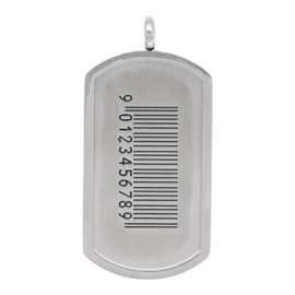iXXXi Jewelry Hanger Barcode Zilverkleurig