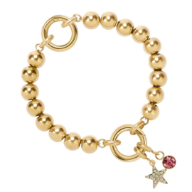 Samengestelde armband Deniz Goudkleurig