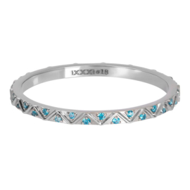iXXXi Jewelry Vulring Bohemian Aqua Silver