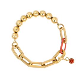 Samengestelde armband Dany Goud
