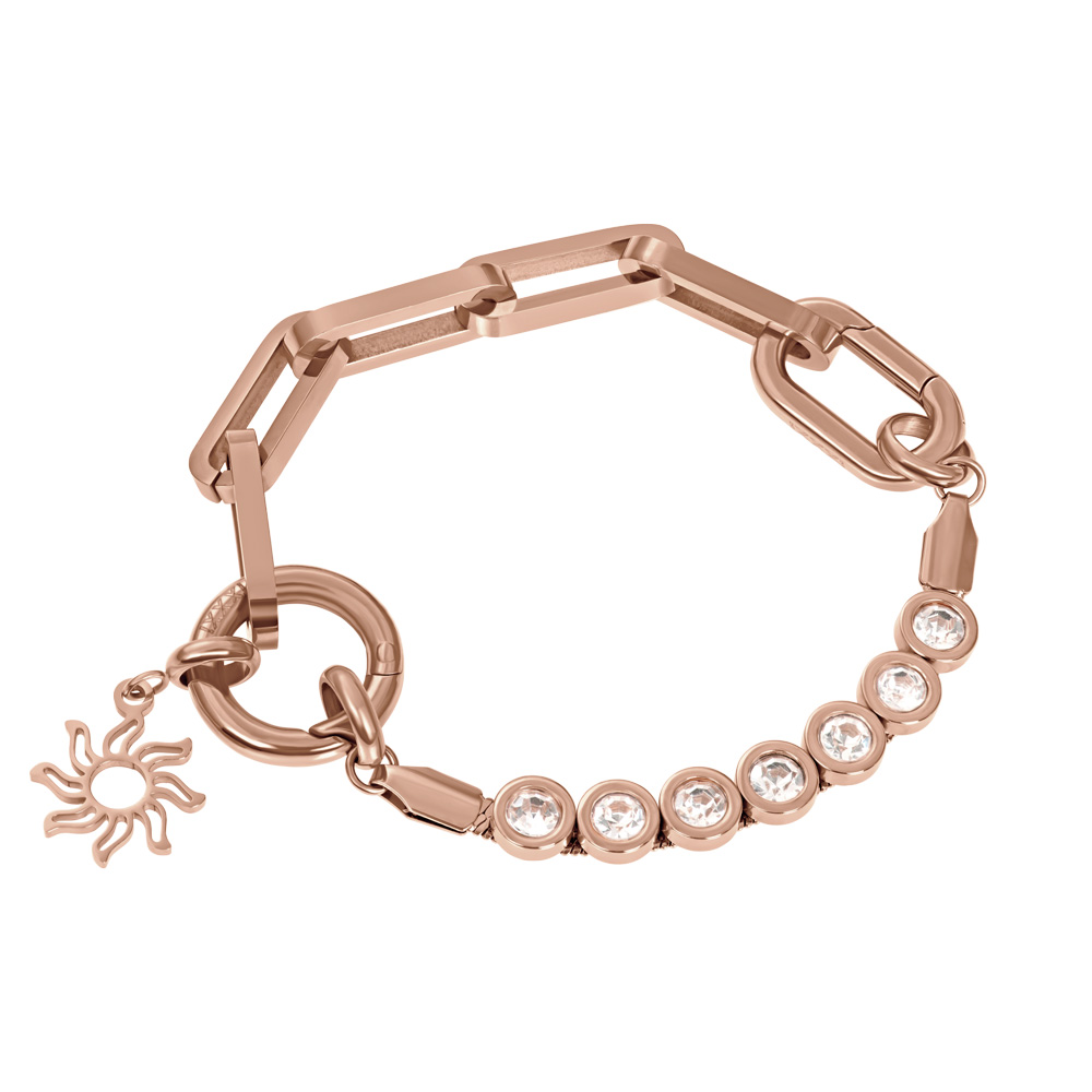 Samengestelde armband Harper Rosé