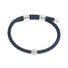 Armband Cozy Crystal Stone Zilver