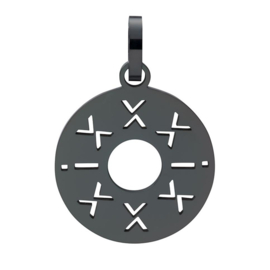 iXXXi Jewelry Pendant iXXXi Open 25mm Zwart