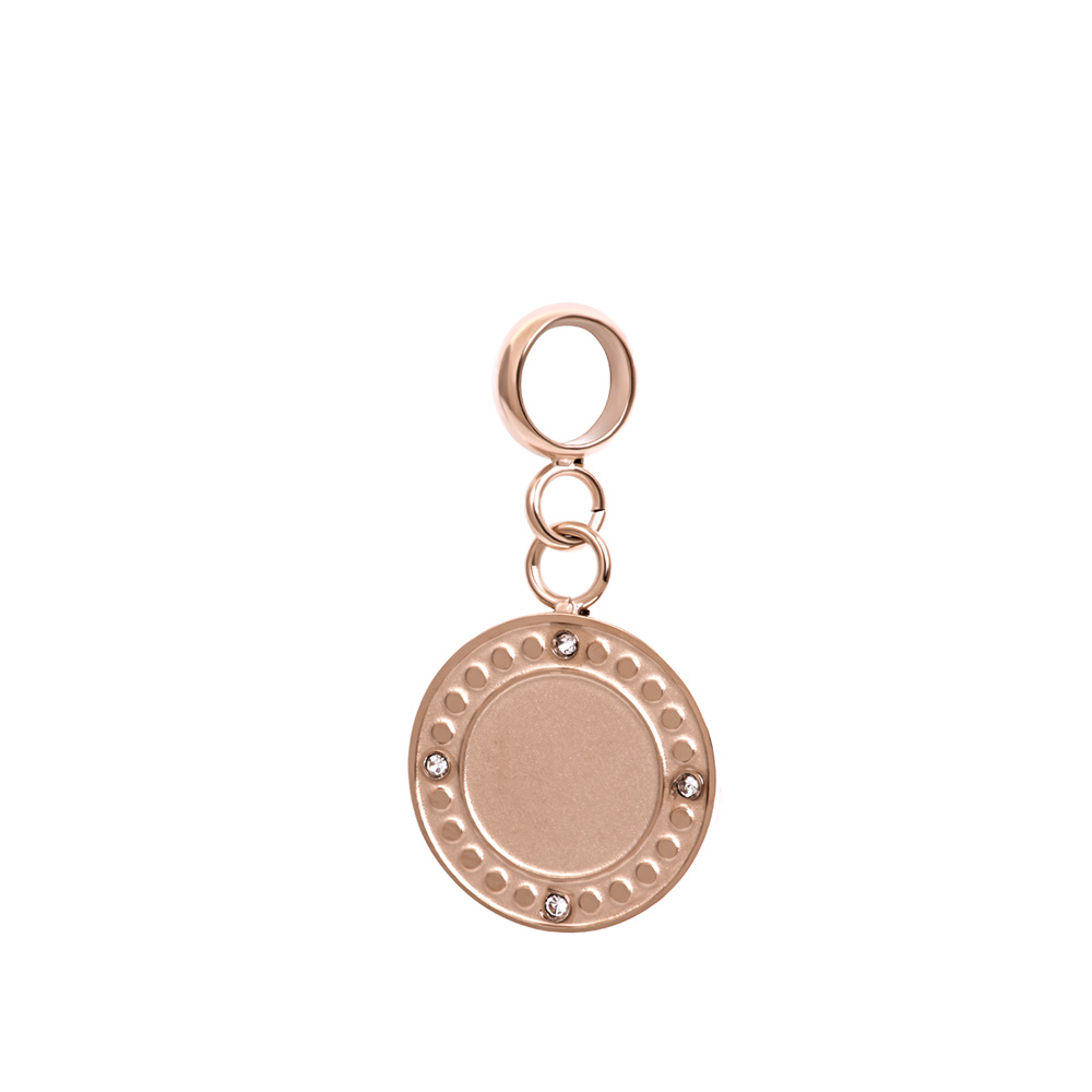 Bedel Zirconia Round Rosé